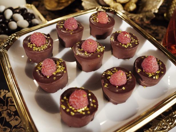 Raspberry Chocolate Poppers | Food Network