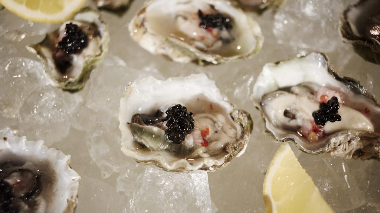 Oysters, Caviar and Bubbles
