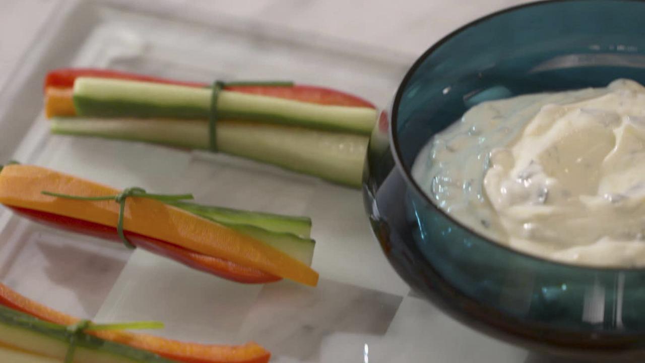 Veggie Bundles with Tarragon