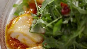 Warm Chicken Parmesan Salad