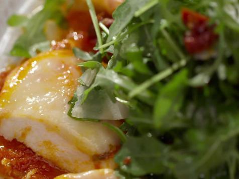 Warm Chicken Parmesan Salad