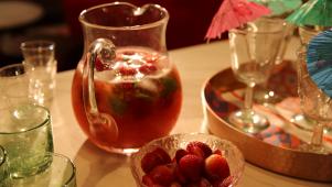 Strawberry Basil Agua Fresca