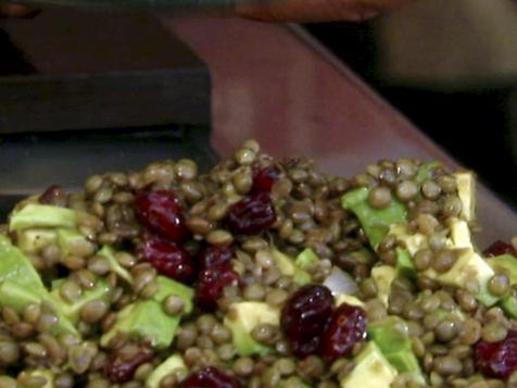 Lentil Avocado Salad