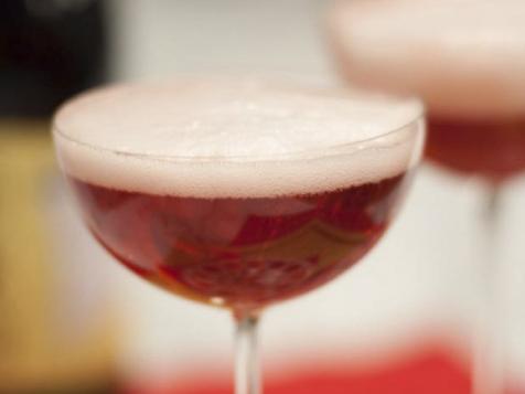 Sparkling Red Velvet Cocktail