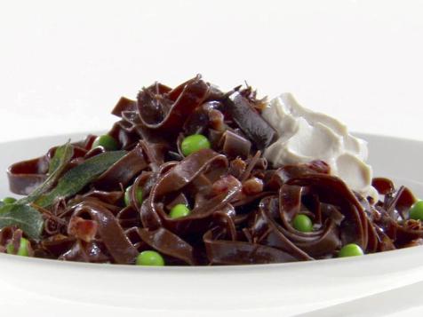 Savory Chocolate Fettuccine
