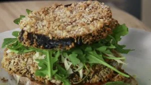 Crispy Veggie Stack Sandwich