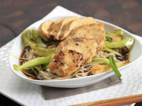 Fast Teriyaki Chicken and Soba