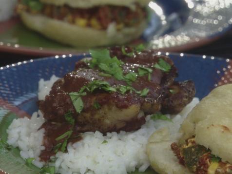 Brined Chicken With Mole Sauce