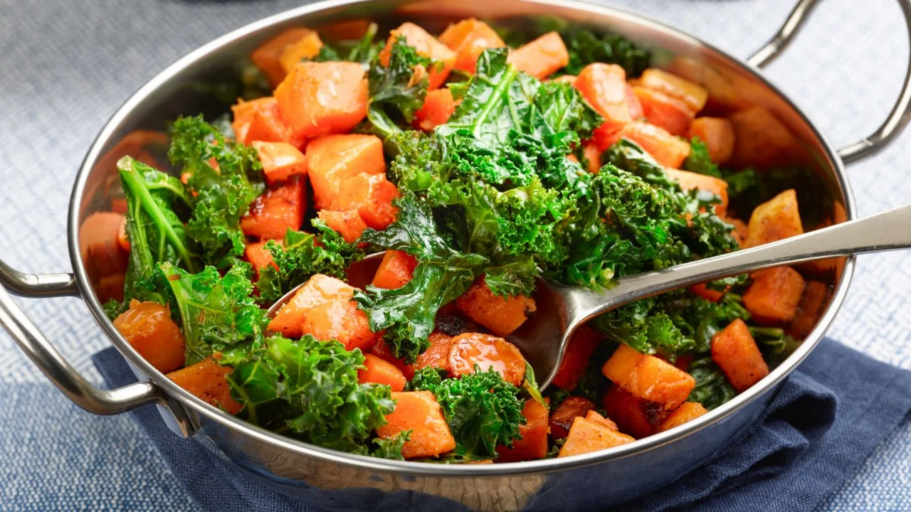 Butternut Squash Kale Risotto