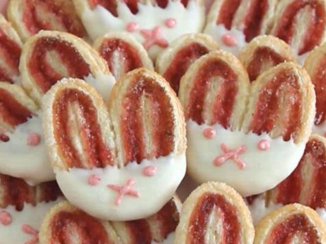 Raspberry Palmier Bunnies