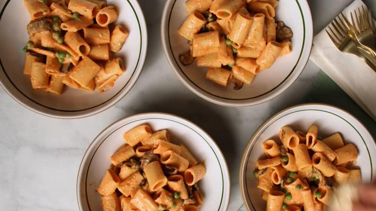 Cottage Cheese Rigatoni alla Vodka