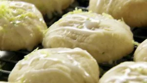 Coconut Lime Butter Cookies