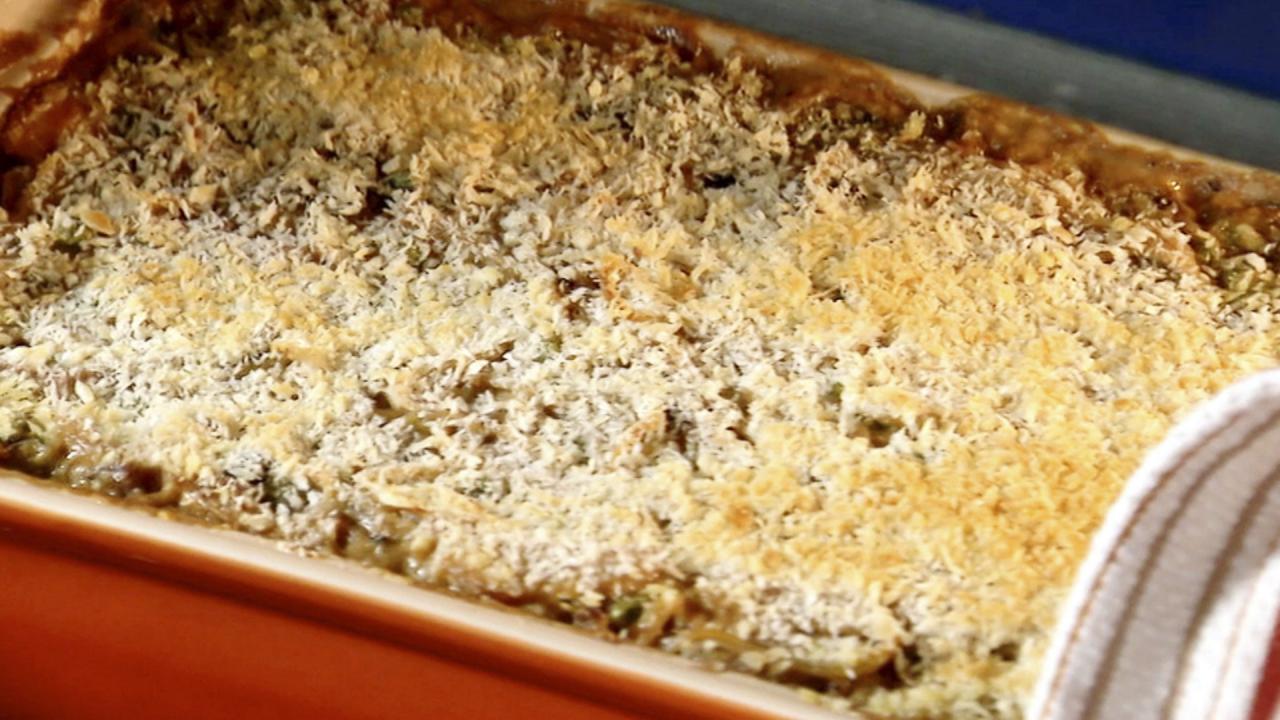 Leftover-Turkey Tetrazzini