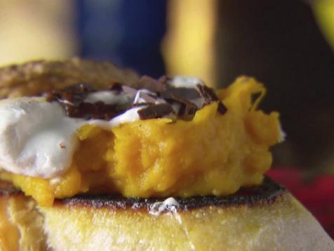 Fire-Roasted 'Surprise' Smores