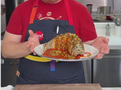 Crispy Whole Fish with Sweet-and-Sour Sauce