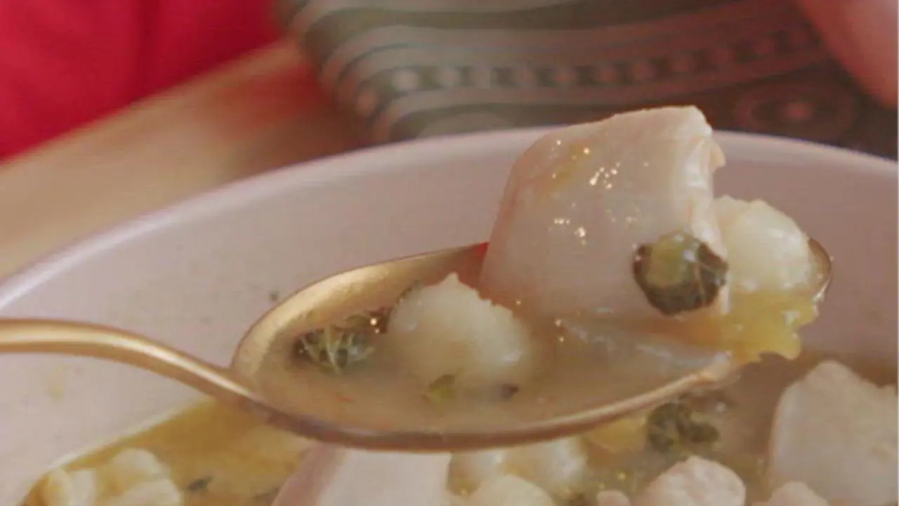Green Chile Chicken Pozole