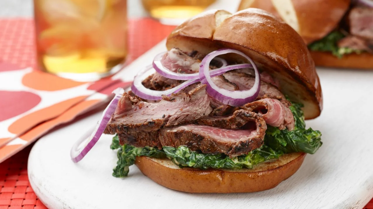 Jeff's Hanger Steak Sandwich