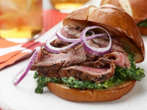Jeff's Hanger Steak Sandwich
