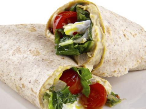 Egg and Kale Breakfast Wrap