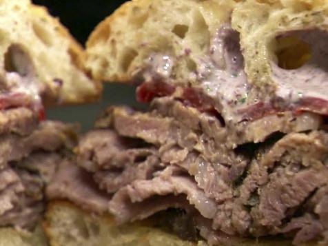 Roasted Porketta on Ciabatta