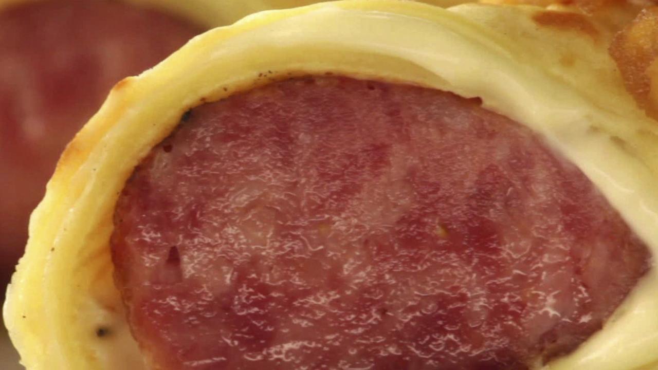 Giant Pigs in a Crepe Blanket
