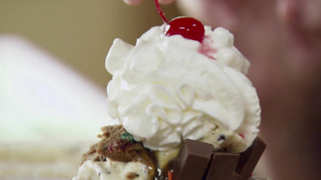 Layered Ice Cream Sundaes