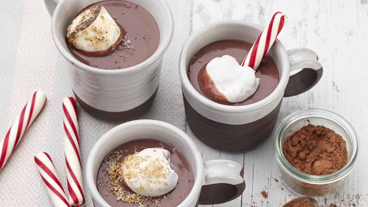 Hot Chocolate Cocktails