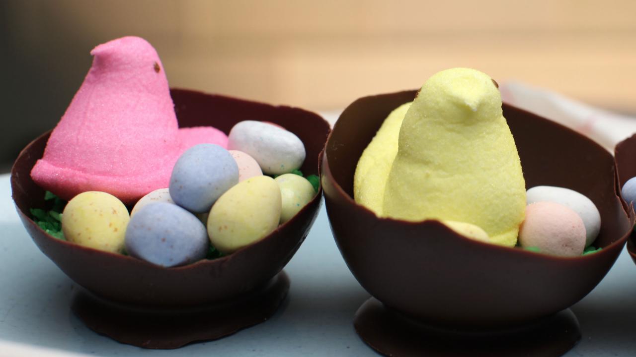 Easter Chocolate Bowls