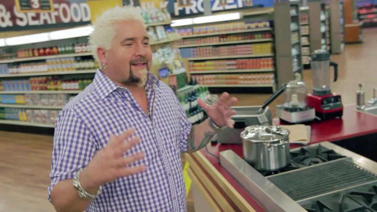 Guy's Grocery Games Set Tour