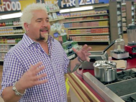 Guy's Grocery Games Set Tour