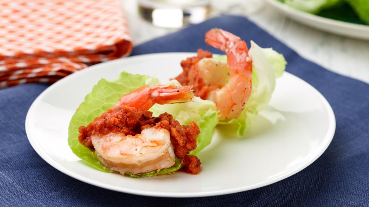 Roasted Shrimp in Hot Sauce