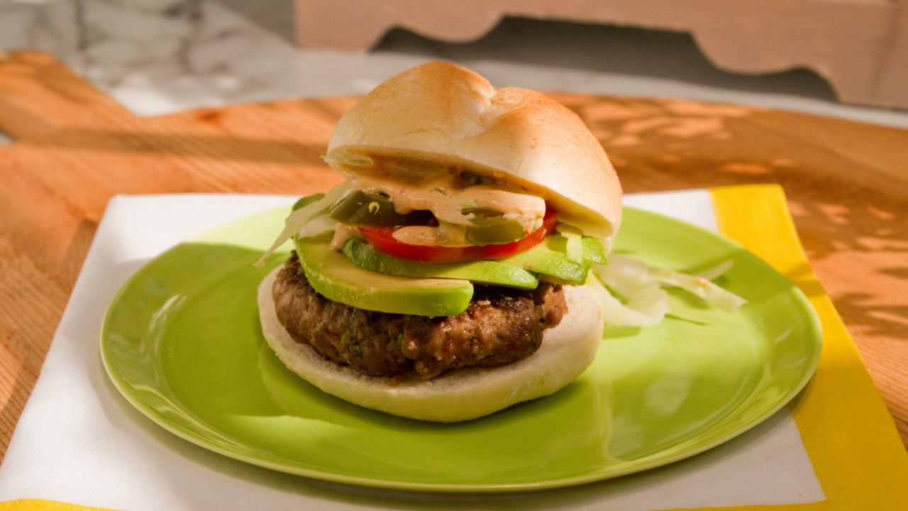 Spicy Mexican Oregano Burgers