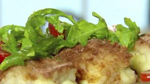Cheese-Curd Risotto Cakes
