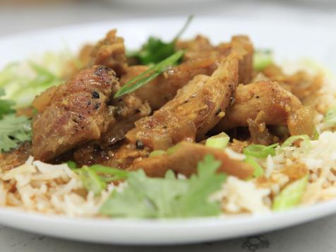 Red Curry Chicken Thighs