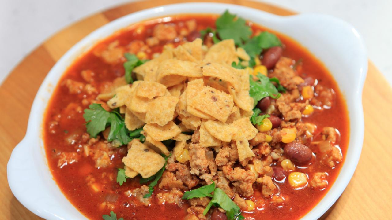 Tex-Mex Turkey Chorizo Chili