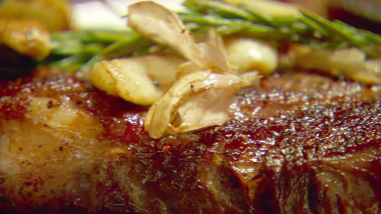Pan Ribeye and Steak Sauce