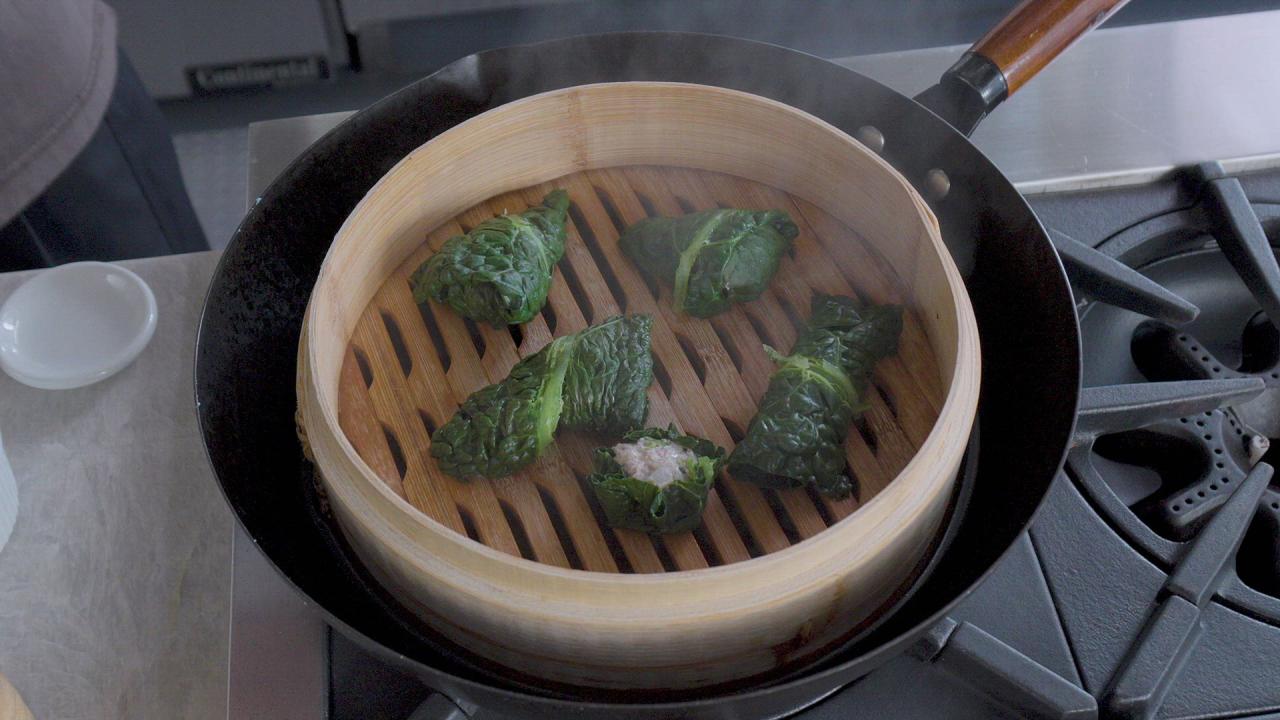 Pork and Kale Dumplings