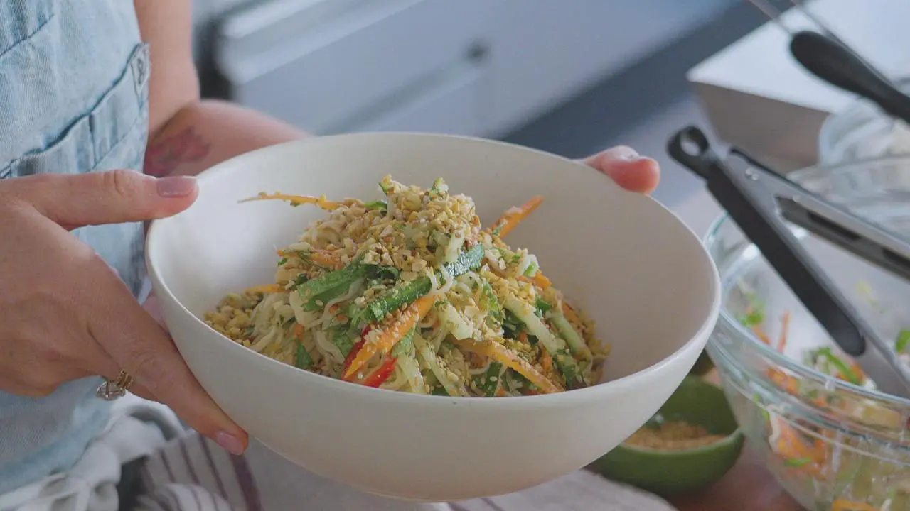 Chilled Ramen Noodle Salad