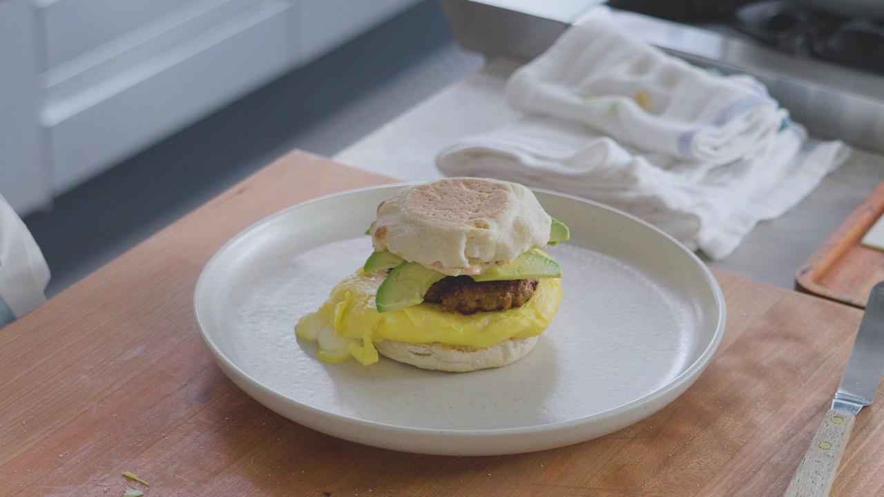 Sausage, Egg & Cheese Sandwich