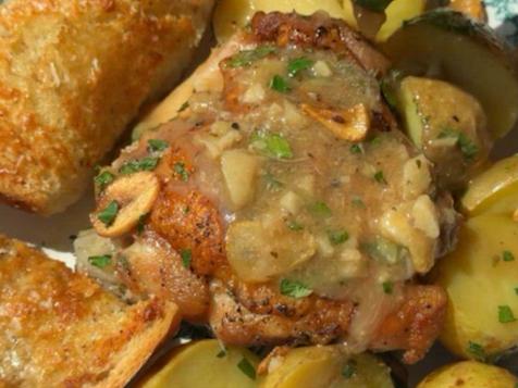 100 Cloves of Garlic Chicken