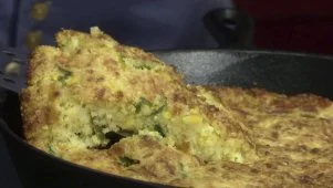 Poblano Stuffed Cornbread