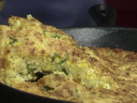 Poblano Stuffed Cornbread