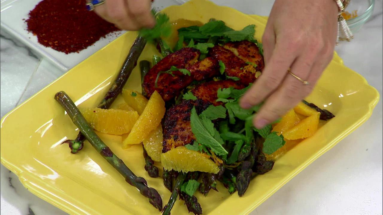 Roasted Ginger Asparagus