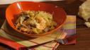 Shrimp-Artichoke Tagliatelle
