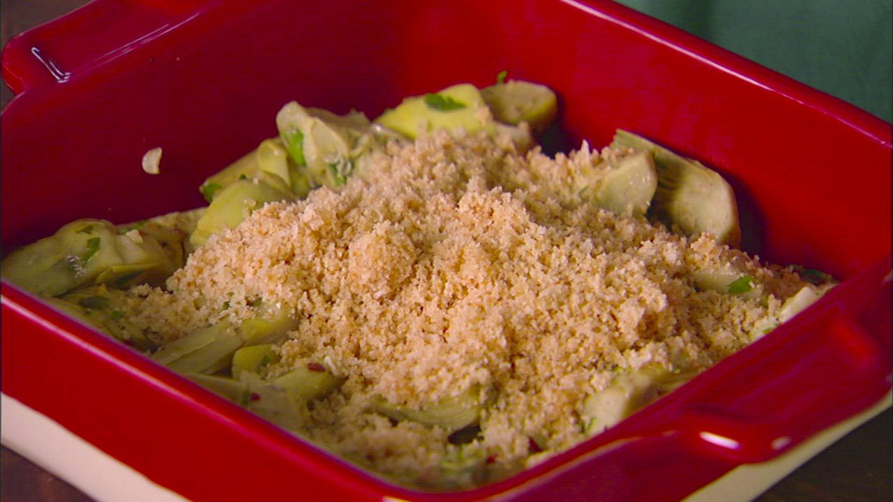 Giada's Artichoke Gratinata