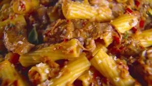 Vegetable Bolognese Rigatoni