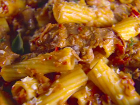 Vegetable Bolognese Rigatoni