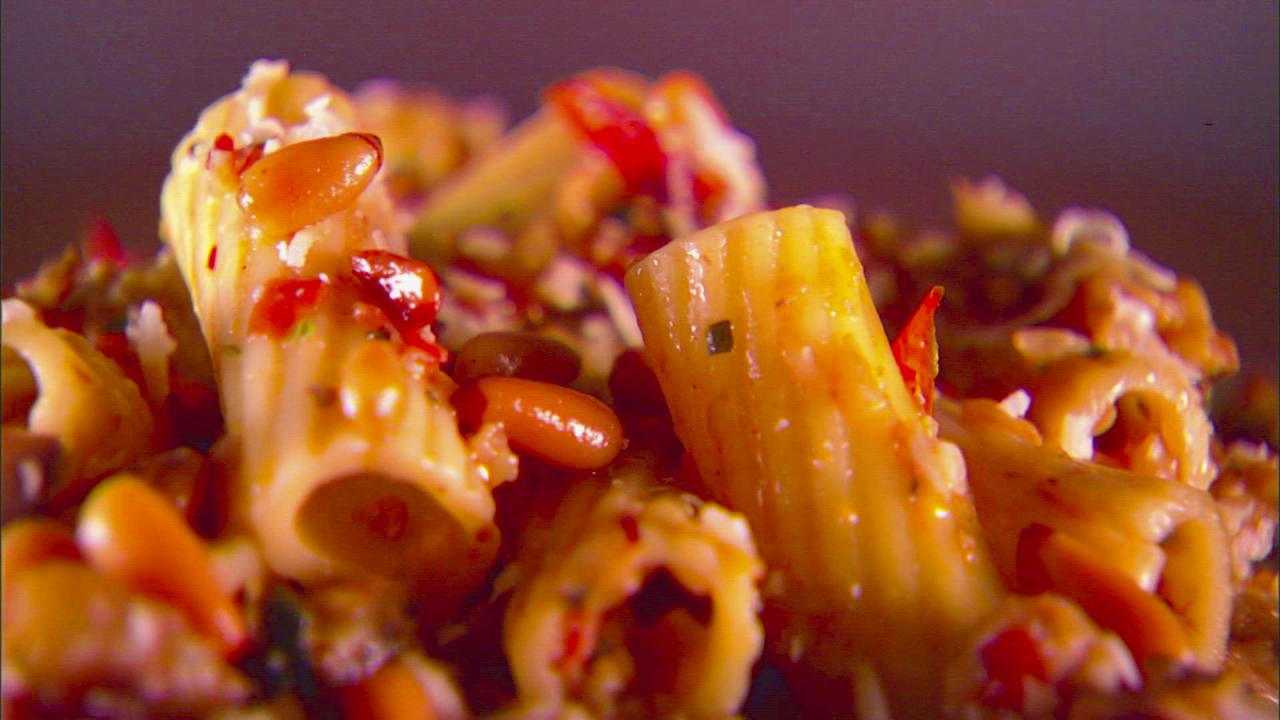 Rigatoni With Eggplant Puree