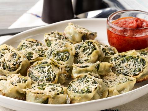 Prosciutto-Spinach Rollatini