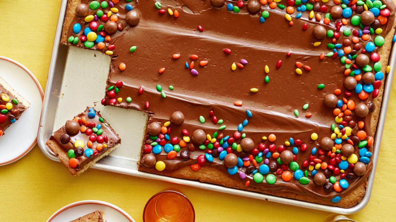 Ina's Birthday Sheet Cake